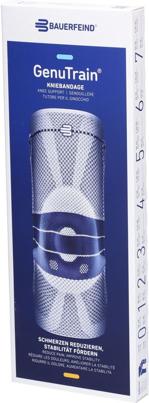 Bauerfeind - GenuTrain - Kniebrace - Grijs - Universeel