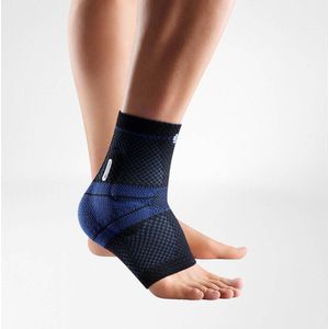 Bauerfeind MalleoTrain Enkelbrace Zwart - Links - Maat 6