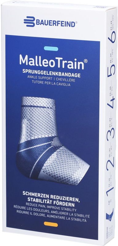 Bauerfeind MalleoTrain Enkelbrace-Rechts-Maat 4