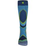 Bauerfeind - Run Performance - Compressiekousen - Blauw - Hoogelastisch