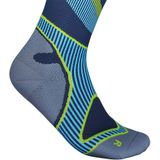Bauerfeind - Run Performance - Compressiekousen - Blauw - Hoogelastisch