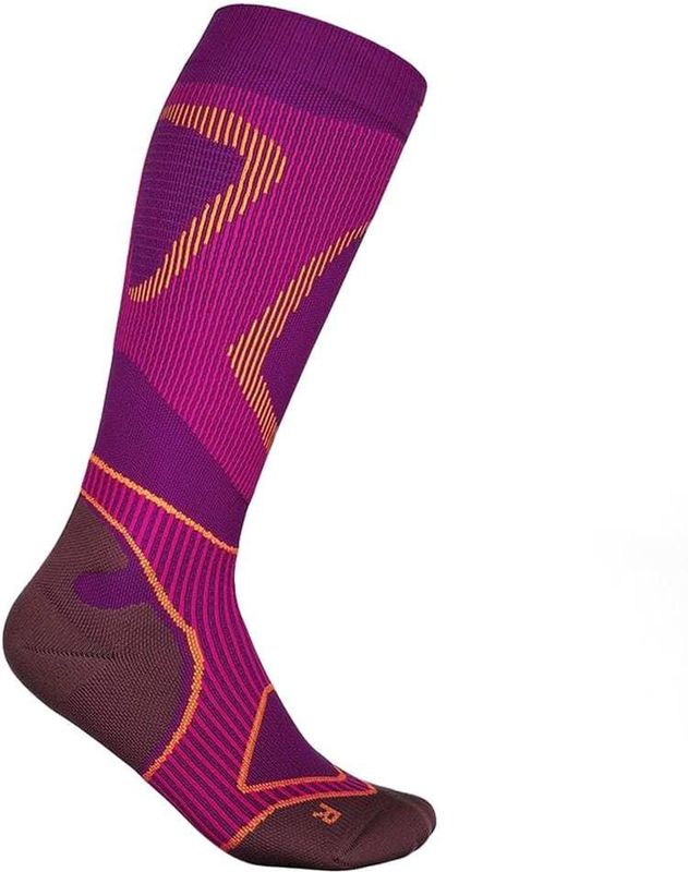 Bauerfeind - Run Performance - Compressiekousen - Roze - Ondersteunt Voetholte en Vermindert Drukbelasting