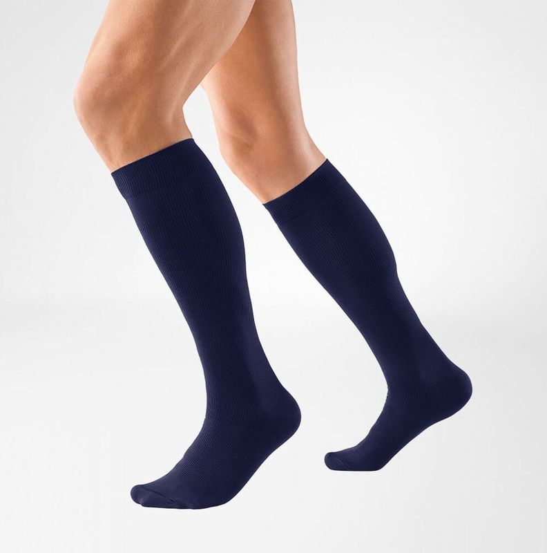 Hoogwaardige steunkous tot onder de knie in Microfiber - Unisex: M0 (37-39)