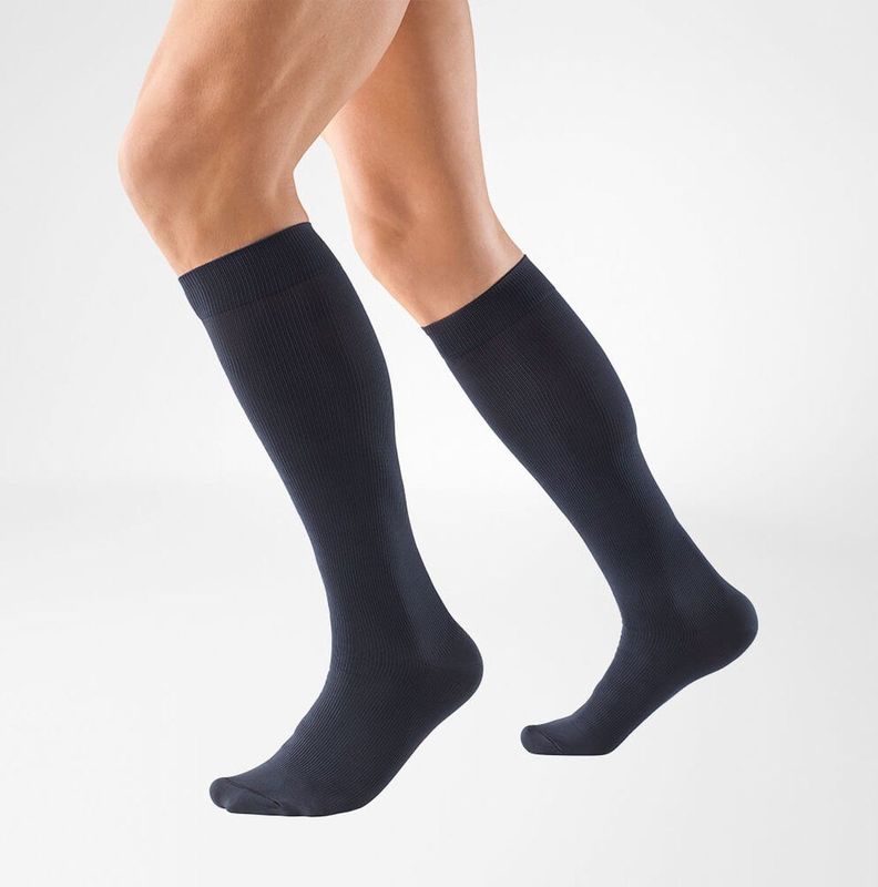 Bauerfeind VenoTrain Act steunkousen Microfiber Act steunkousenive Graphite