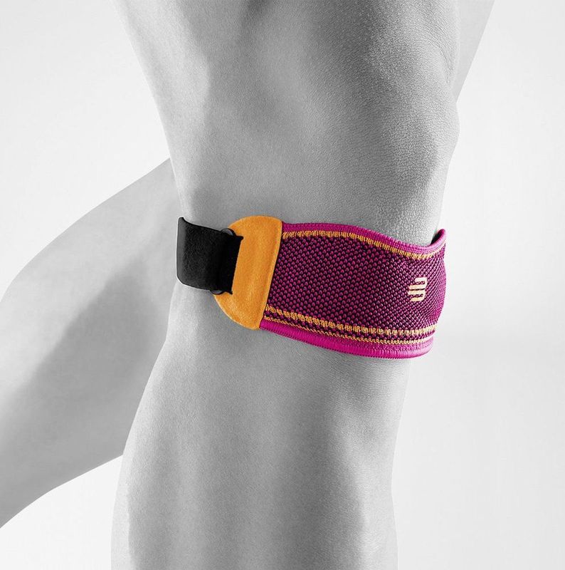 Bauerfeind Sports Knee Strap Patellabrace - S - Universeel - Roze