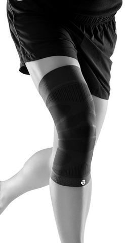 Bauerfeind - Sports Compression Knee Support - Zwart - Hightech-microvezels