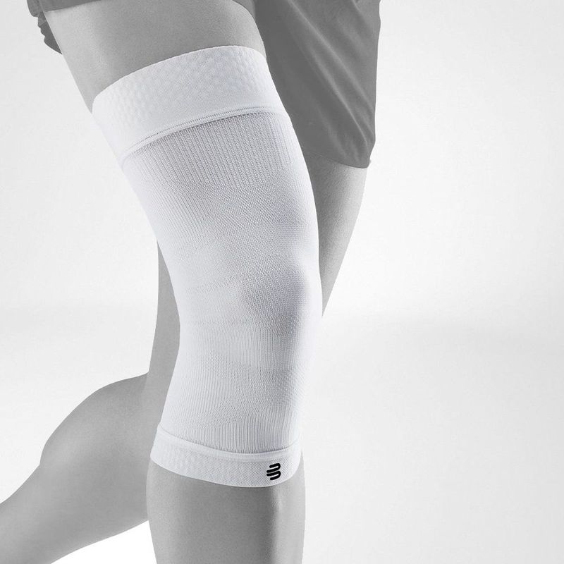 Bauerfeind - Compressieband voor Knie - Zwart - 360º Compressie, Lichtgewicht, Ademend