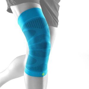 Bauerfeind - Compressieband voor Knie - Zwart - Microvezel - Ademend