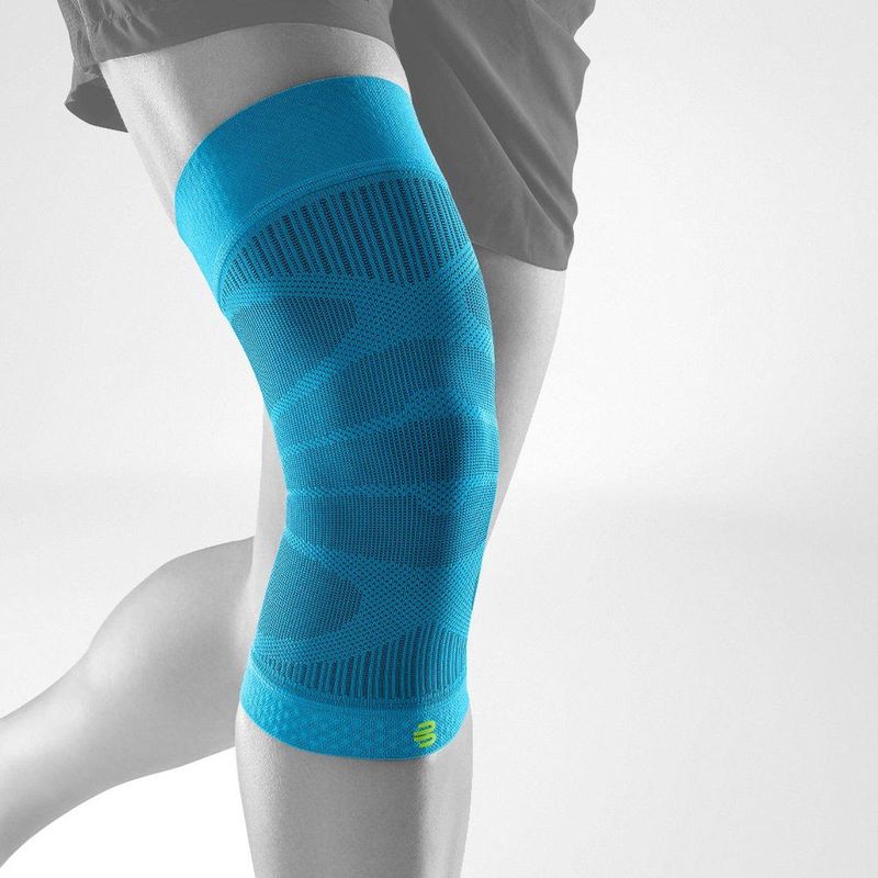 Bauerfeind - Sports Compression - Knie Support - Zwart - Microvezel