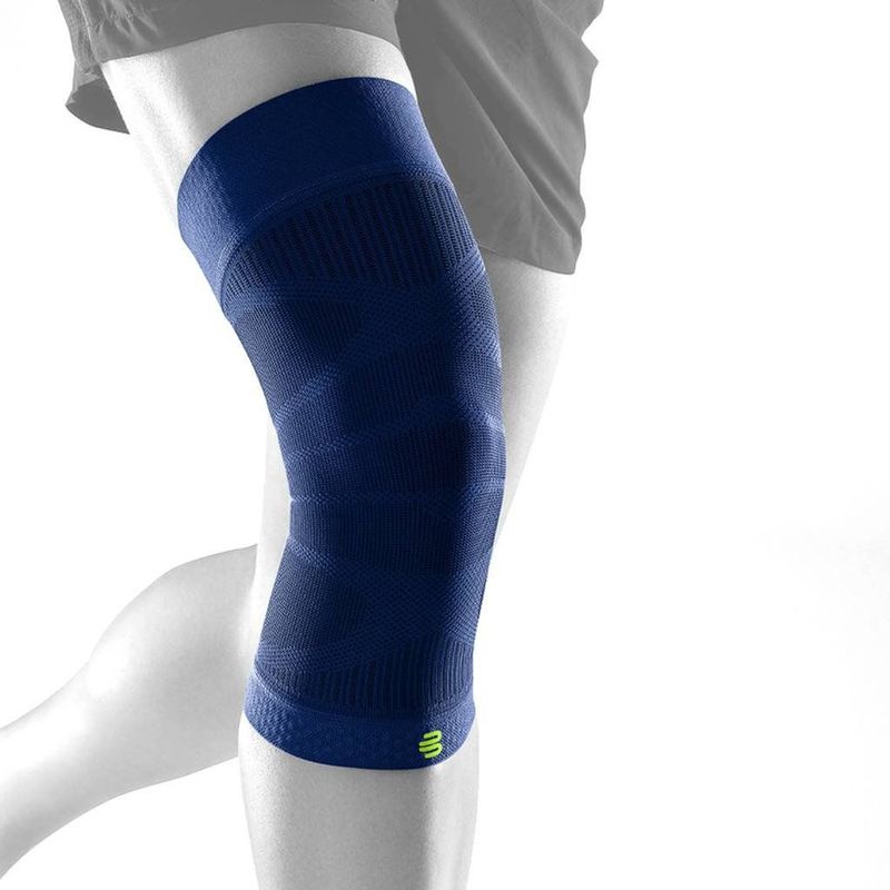 Bauerfeind - Compressieband voor Knie - Zwart - Microvezel