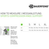 Bauerfeind - Compressieband voor Knie - Zwart - Microvezel - Ademend