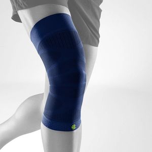 Bauerfeind Sports Compression Knee Support, Navy, XL - 1 Stuk