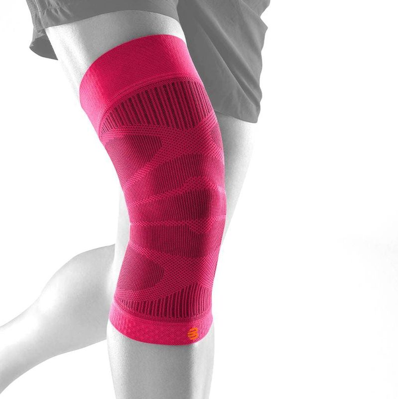 Bauerfeind - Compressieband voor Knie - Zwart - Microvezel