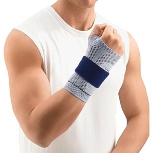 Bauerfeind Manutrain polsbrace-Titaan-Rechts-Maat 4: 17 - 18 cm