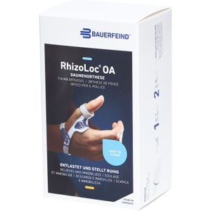 Bauerfeind RhizoLoc OA | CMC Atrose | Links-Maat 1