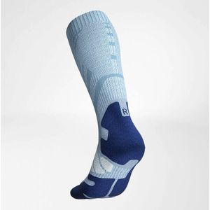 Bauerfeind - Outdoor Merino Compressiekousen - Sky Blauw - Merino Wol