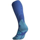 Bauerfeind - Outdoor Merino - Compressiekousen - Ocean Blauw - 1 Paar