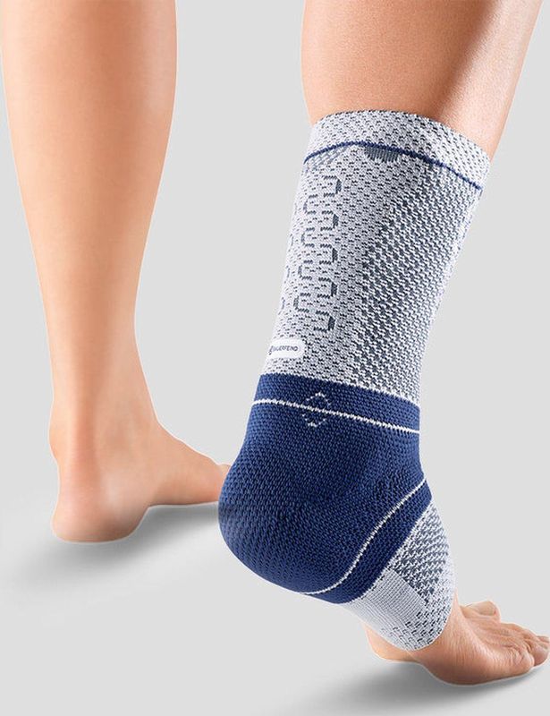 Bauerfeind AchilloTrain® - Achillespees / Enkel Brace - Titan/Blauw - Maat 5