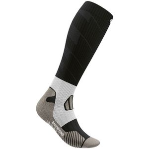 Bauerfeind Sports Trail Run Compression Socks Hardloopsokken (Heren |zwart/grijs)