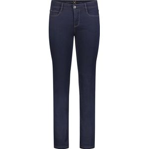 MAC Bequeme Jeans MAC Straight Fit Jeans mit Shaping-Effekt in Dark (1-tlg) Nicht Vorhanden