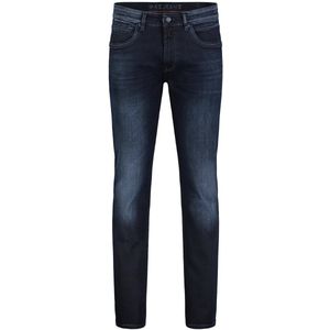 Mac - Arne Pipe - Jeans - Navy - Katoen en Polyester - Slim-Fit