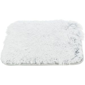 TRIXIE Antislip en gezellige ligmat voor katten Harvey voor planken, 33 × 38 cm, wit-zwart geschikt voor IKEA Kallax - 38040