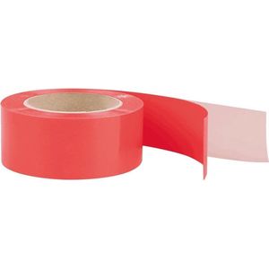 Vloermarkeringstape overrijdbaar, rood 50 mm