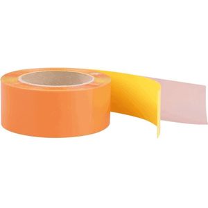 Vloermarkeringstape overrijdbaar, geel 50 mm