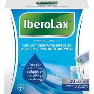 Iberolax - verlicht obstipatie effectief - 20 zakjes