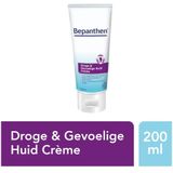 Bepanthen Crème voor eczeemgevoelige huid voor dagelijkse intensieve hydratatie, 200 ml