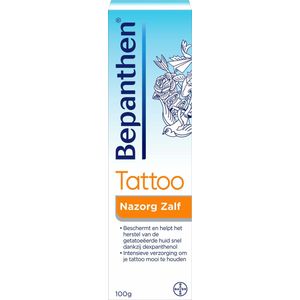 Bepanthen Tattoo Zalf - verantwoorde zorg en beschermt - getatoeeerde huid - 100 gram