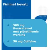 Finimal - Paracetamol 500mg - Coffeine 50mg - 16 Stuks