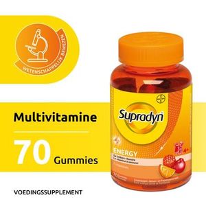 Supradyn - Energy Gummies - Multivitaminen - 70 Gummies