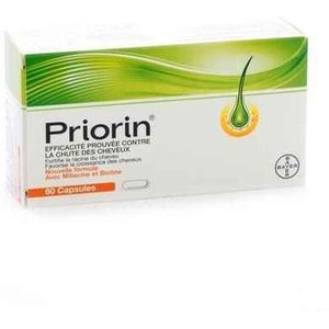 Priorin Tegen haaruitval met biotine Capsules 60 stuks