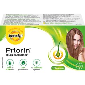 Priorin - Tegen Haaruitval - Capsules - 120 Stuks