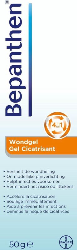 Bepanthen - Wondgel - Medisch Hulpmiddel - Vegan - Hydrogel