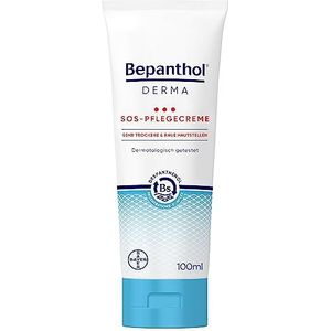 Bepanthol - Derma SOS Crème - Crème voor het Lichaam - Tube van 100 ml - Voor Zeer Droge en Ruwe Huid