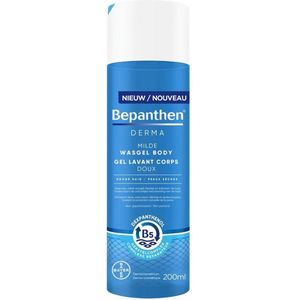 Bepanthen - Derma Milde Wasgel - Douchegel - Voor Droge Huid - 200ml