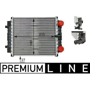 Radiateur Audi, Seat, Skoda, Volkswagen Mahle Cr 80 000p