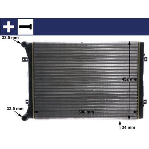 Radiateur Ford, Seat, Volkswagen Mahle Cr 2038 000s