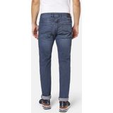Bugatti - Jeans - Donkere Wassing - Flexcity - 5-Pocket-Stijl
