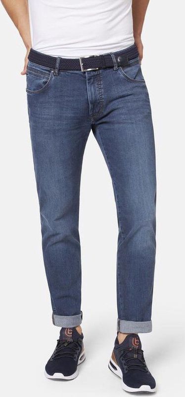 Stretchbroeken - Klassieke Five-Pocket Jeans - Zwart - Katoenmix