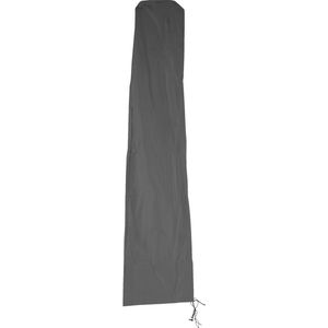 Beschermhoes MCW voor zweefparasol tot 4,3 m (3x3 m), hoes met rits ~ antraciet