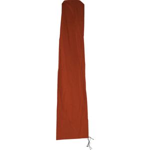 Beschermhoes MCW voor zweefparasol tot 4,3 m (3x3 m), hoes met rits ~ terracotta