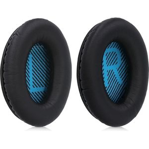 kwmobile 2x oorkussens geschikt voor Bose Soundlink Around-Ear Wireless II - Earpads voor koptelefoon in zwart