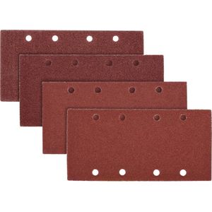 Navaris - Schuurpapierset - 25 Stuks - Klittenband - Verschillende Korrelgroottes