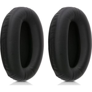 kwmobile 2x oorkussens geschikt voor Sony MDR-1000X / WH-1000XM2 - Earpads voor koptelefoon in zwart