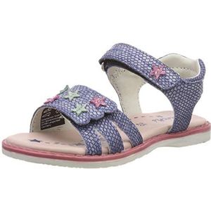 Lurchi Lulu meisjes sandalen Enkelband, blauw 39, 25 EU