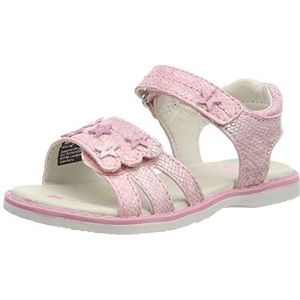 Lurchi Lulu meisjes sandalen Enkelband, Pink Rose 43, 25 EU