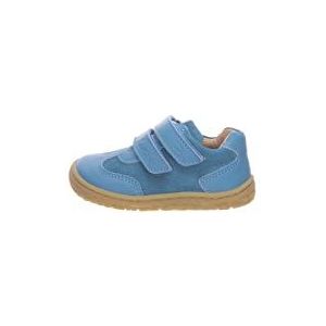 Lurchi Unisex Baby Neven Barefoot Sneakers, Azzuro, 25 EU